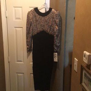 Beautiful velvet evening dress